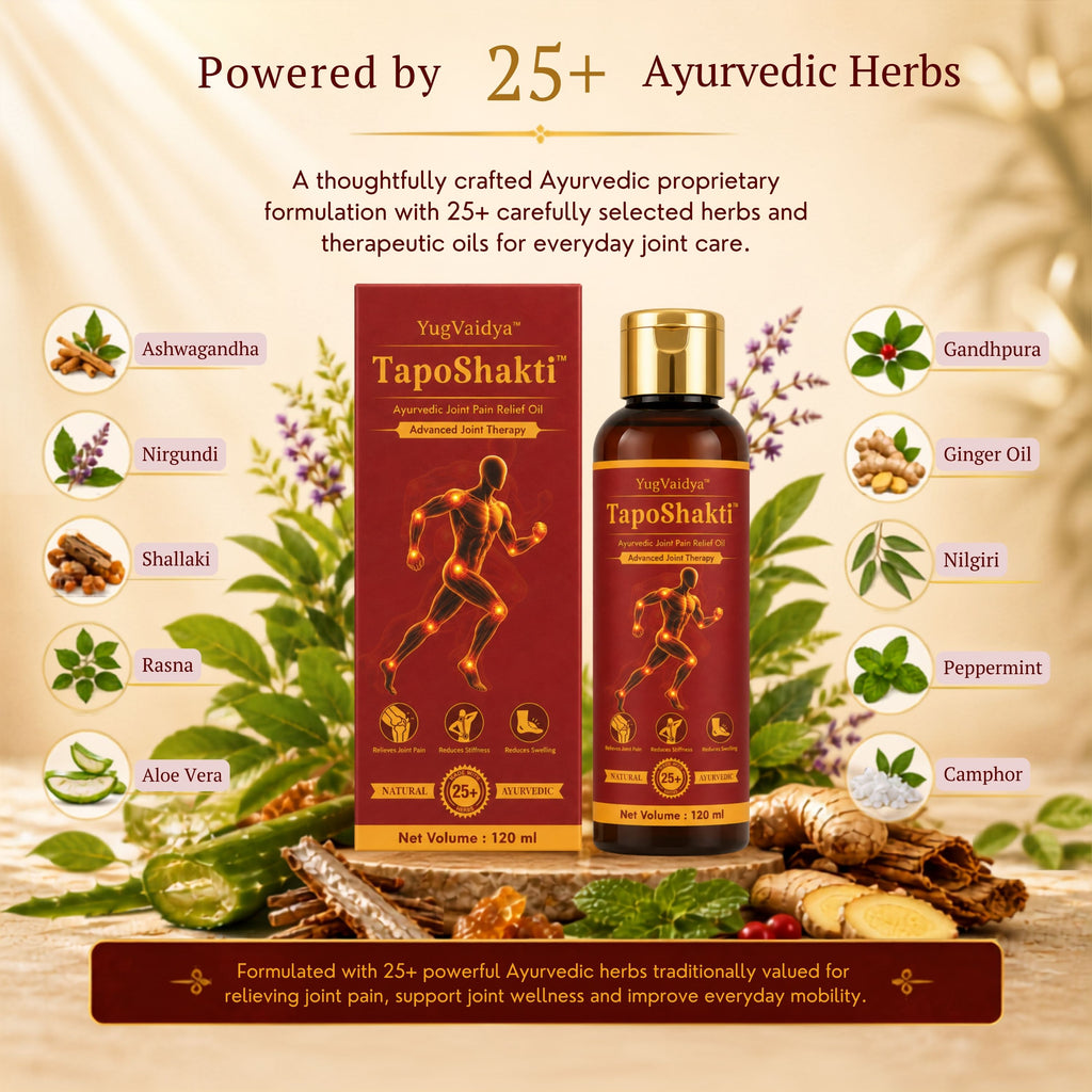 YugVaidya TapoShakti Oil - 1 Month Therapy (Pack of 2)