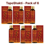 YugVaidya TapoShakti Oil - 3 Months Therapy (Pack of 6)