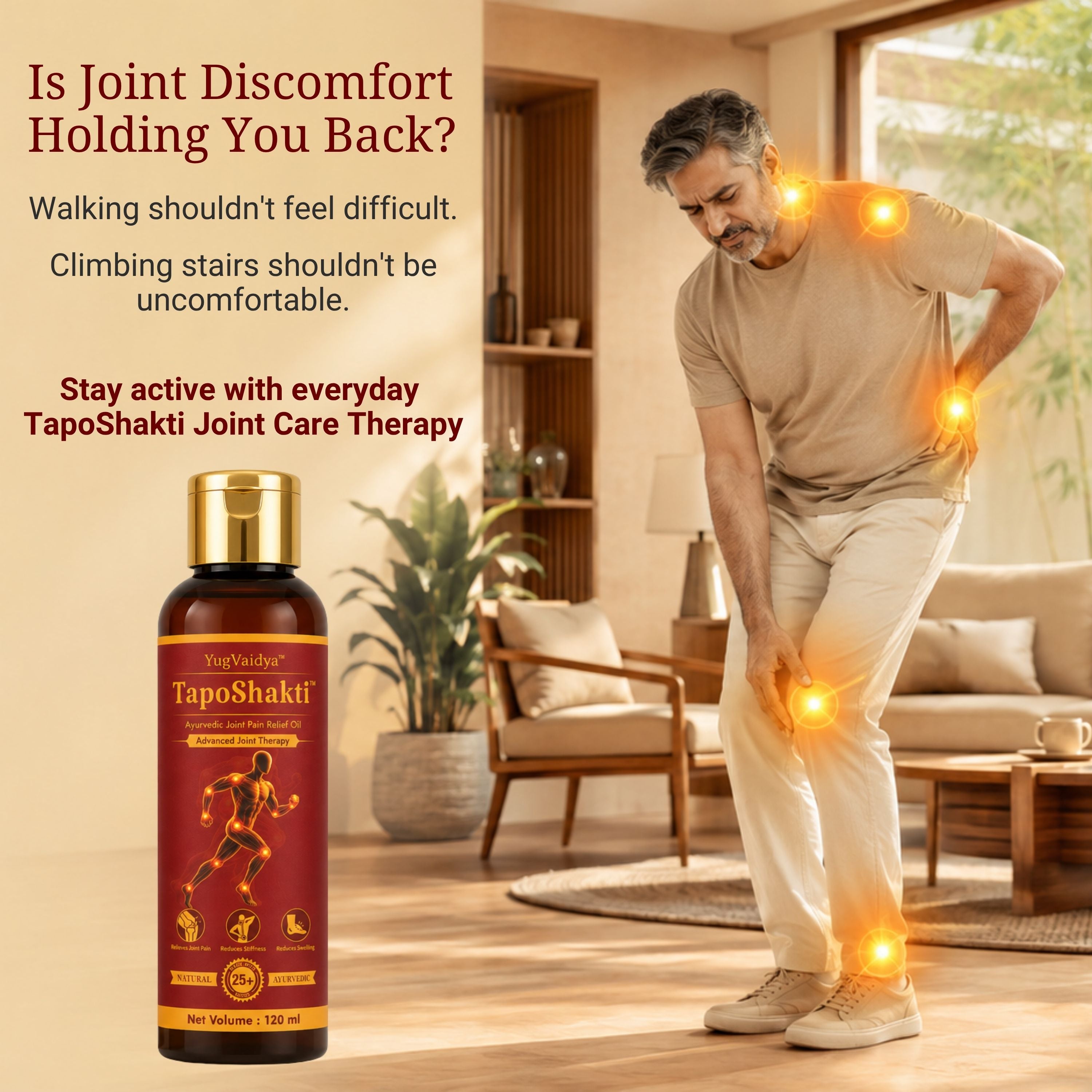 YugVaidya TapoShakti Oil - 1 Month Therapy (Pack of 2)